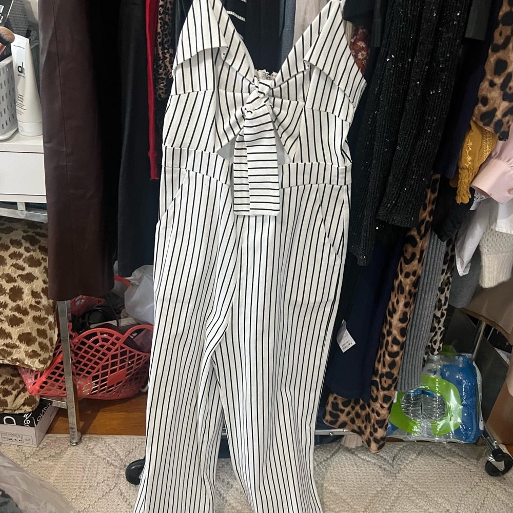 Strip jumpsuit size M